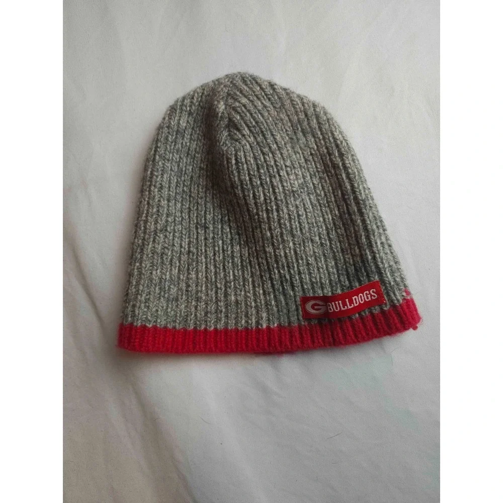 UGA Georgia Bulldogs Beanie Hat OSFM Knit Sporty Athleisure College Streetwear